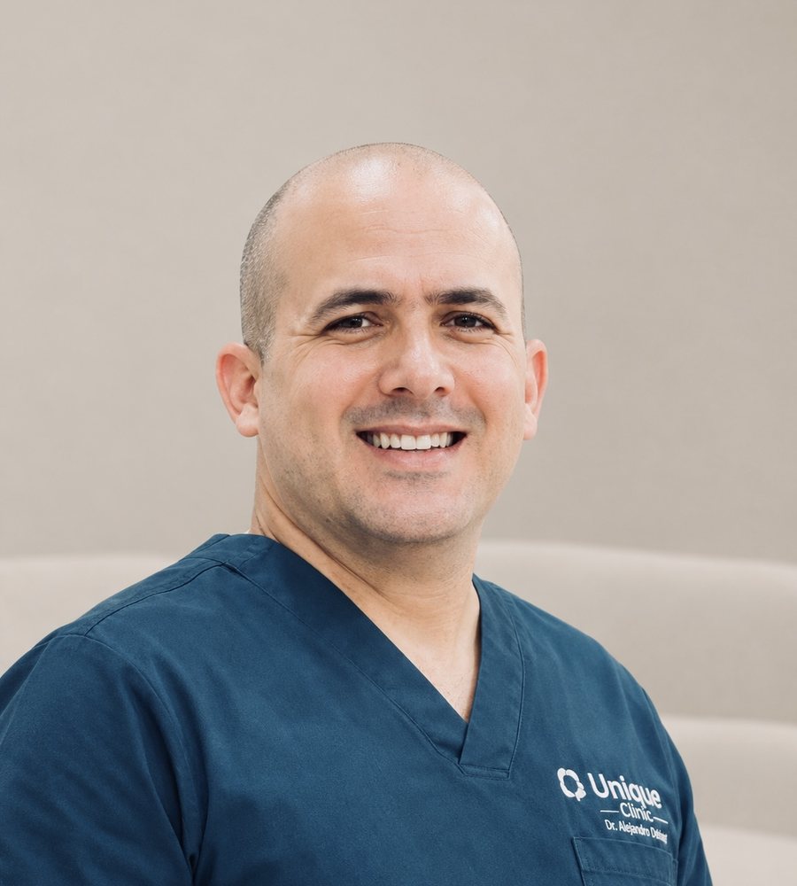 Efraín Crespo, odontologie générale et chirurgie