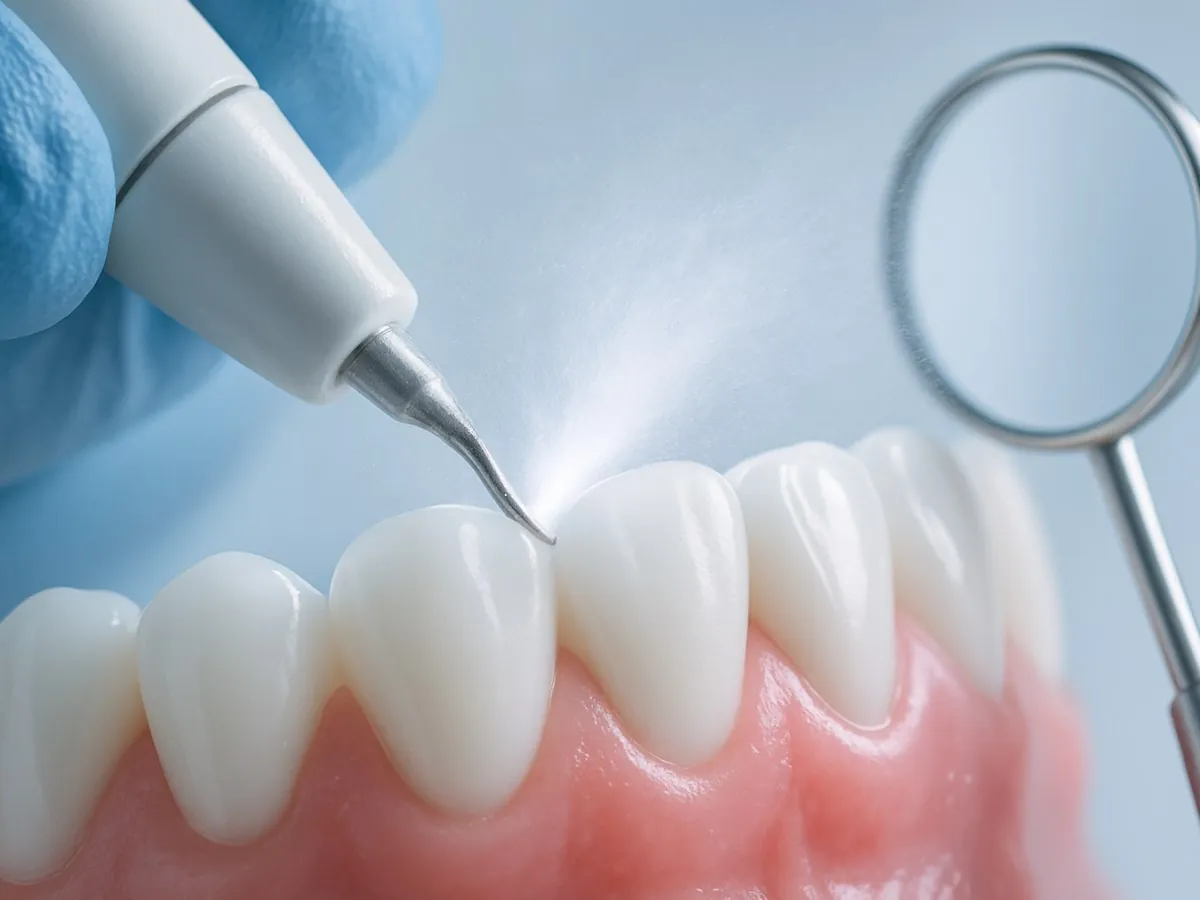 Limpieza dental con ultrasonido